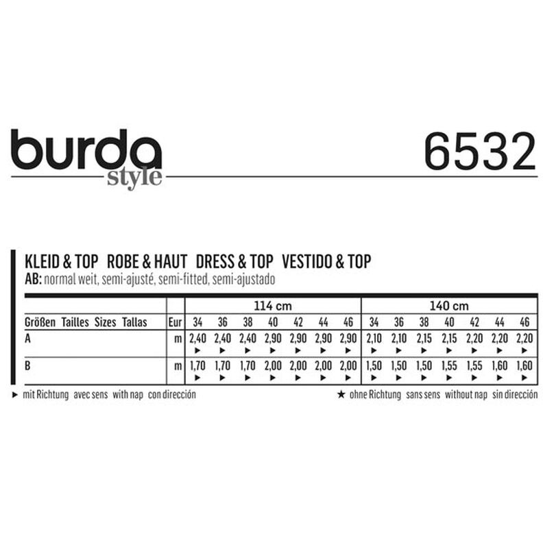 abito, Burda 6532,  image number 4