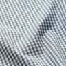 Popeline di cotone a quadretti Vichy – grigio/bianco,  thumbnail number 2