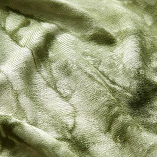 French terry, look batik – canna palustre, 