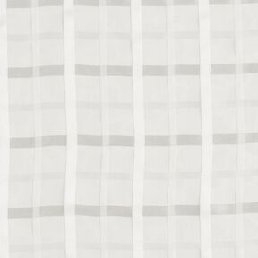chiffon Finestra a quadretti – bianco, 