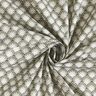 cotone rivestito mattonelle a fiori – canna palustre/bianco,  thumbnail number 3