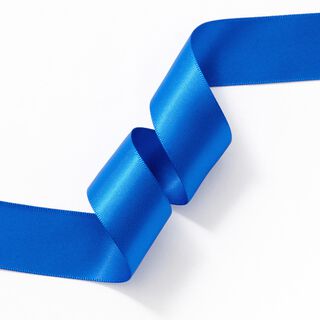 Nastro in satin [25 mm] – blu reale, 