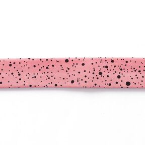 sbieco, macchie [ 20 mm ] – rosa/nero, 