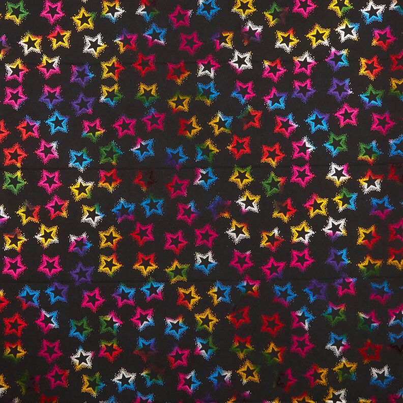 softshell Stelle glitterate – nero/mix di colori,  image number 1
