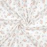 GOTS mussolina / tessuto doppio increspato Graziosi fiorellini  | Poppy Fabrics – avorio/arancione,  thumbnail number 3
