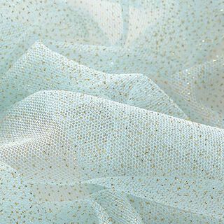 tulle glitter Royal – azzurro/oro, 