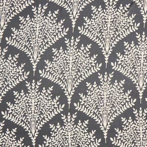 Grandi rami in chiffon &ndash; nero/bianco, 