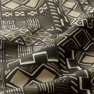 tessuti da esterni tessuti canvas Etno – marrone scuro, 