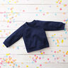 soffice felpa macchie di colore – blu marino,  thumbnail number 6