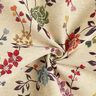tessuto arredo gobelin Tralci di rose – beige chiaro/rosso,  thumbnail number 3