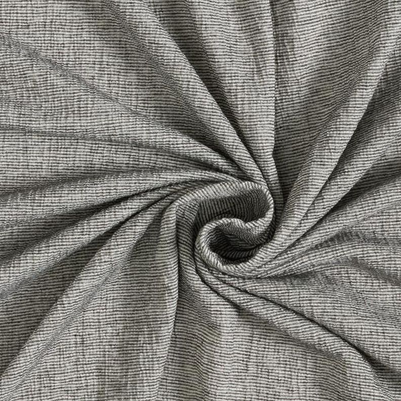 jersey increspato tinta unita – grigio scuro/grigio argento,  image number 1