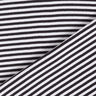 tessuto per polsini Righe tubolari – nero/bianco,  thumbnail number 4