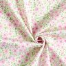 tessuto arredo satin di cotone Mare di fiori – rosa chiaro/bianco,  thumbnail number 3