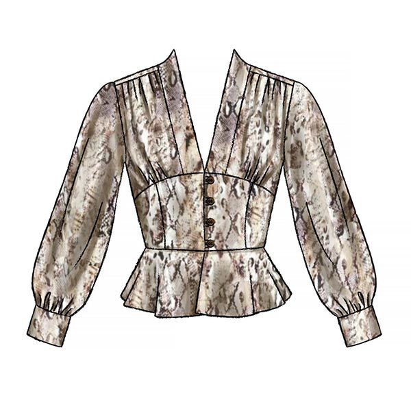 blusa, McCall‘s 7978 | 40-48, image number 3