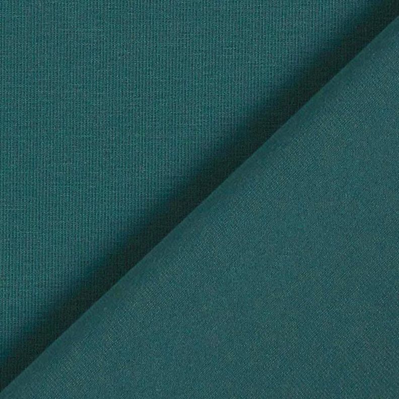 jersey di cotone medio tinta unita – verde scuro,  image number 5