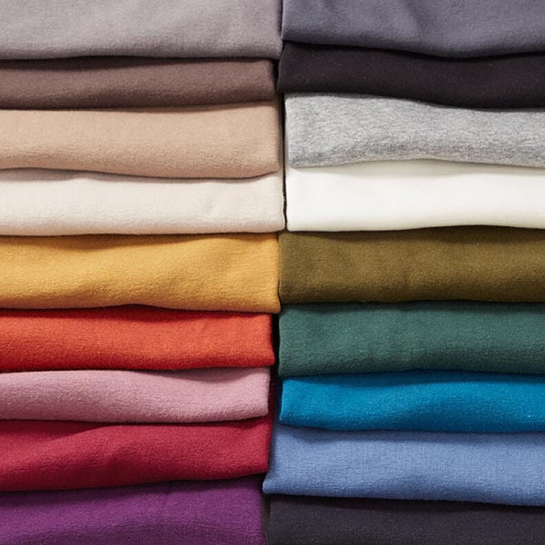 Alpenfleece Kuschelsweat Uni &ndash; marrone medio,  image number 4