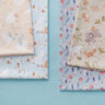 popeline di cotone Gufi reali – blu-argento,  thumbnail number 6