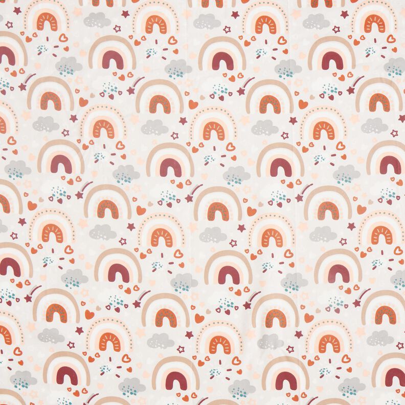 Arcobaleno di popeline – beige chiaro,  image number 1