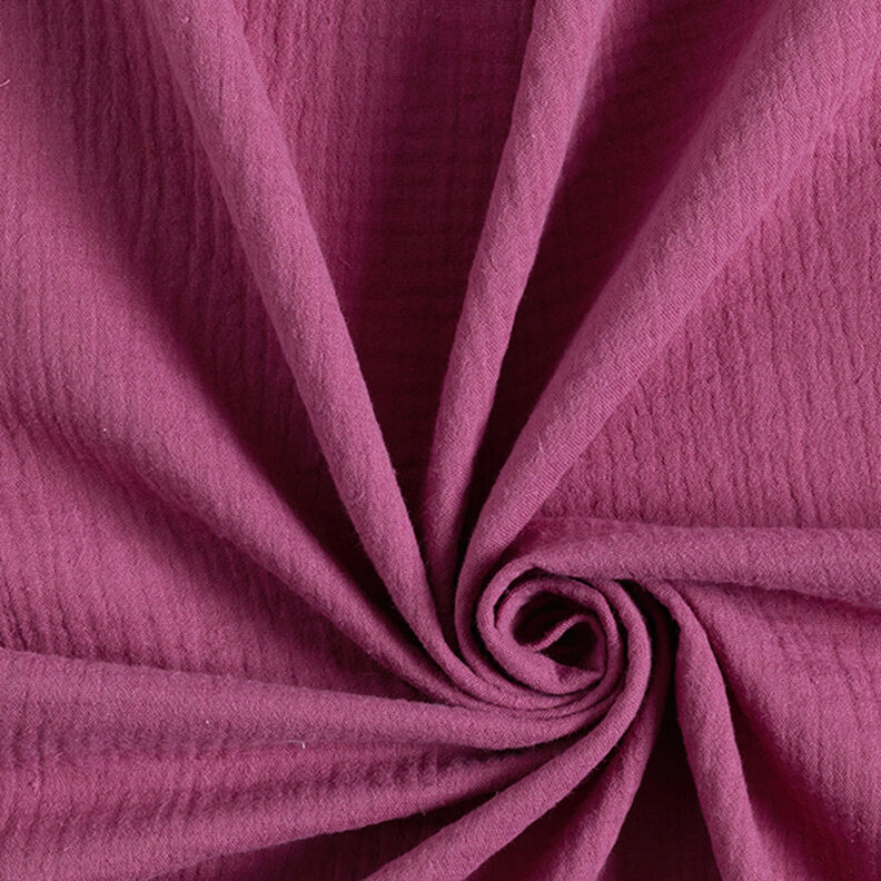 mussolina / tessuto doppio increspato – lavanda,  image number 1