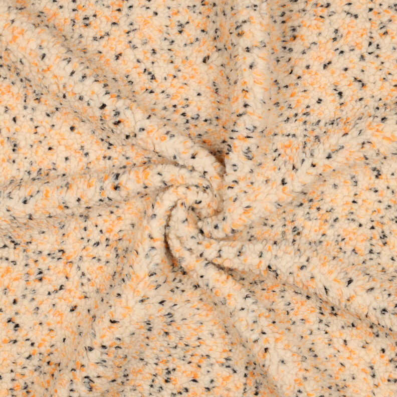 tessuto peluche tweed mélange | Poppy Fabrics – beige,  image number 4
