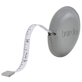Nastro metrico da sarto, 150 cm – grigio chiaro | Burda, 