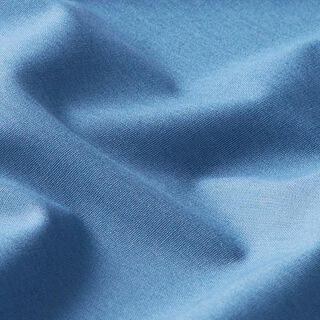 popeline di cotone tinta unita – colore blu jeans, 