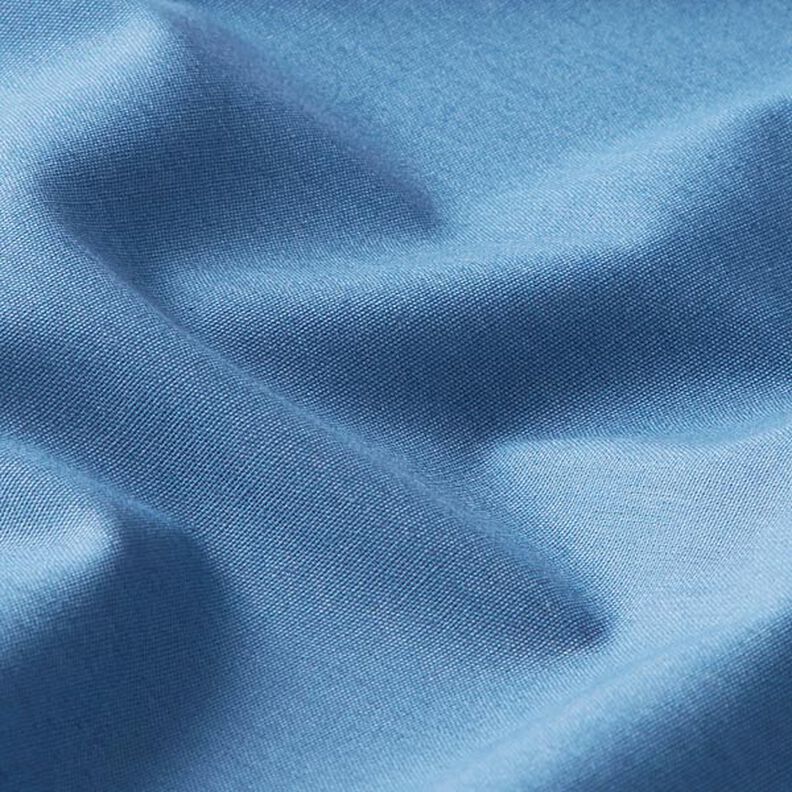 popeline di cotone tinta unita – colore blu jeans,  image number 2