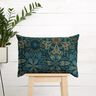 tessuto arredo gobelin fiori mandala – nero/blu,  thumbnail number 7