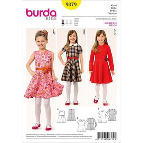 abito bambina, Burda 9379, 