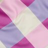Satin di cotone Large Gingham | Nerida Hansen – violetto pastello/bianco lana,  thumbnail number 2