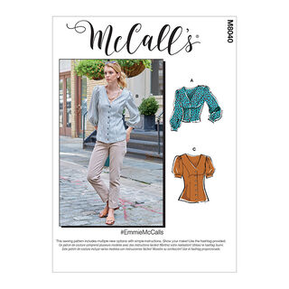 blusa, McCall´s 8040 | 40-48, 