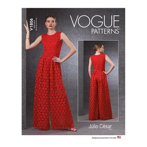 jumpsuit, Vogue 1806 | 42-50, 