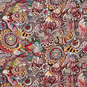tessuto jacquard gobelin, fantasia – bianco, 