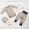 GOTS jersey di cotone Fiori sparsi | Poppy Fabrics – mandorla,  thumbnail number 7
