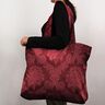 tessuto arredo Jacquard Damasco 280 cm – rosso carminio,  thumbnail number 6