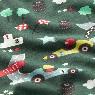 jersey di cotone Automobili da corsa – verde scuro, 