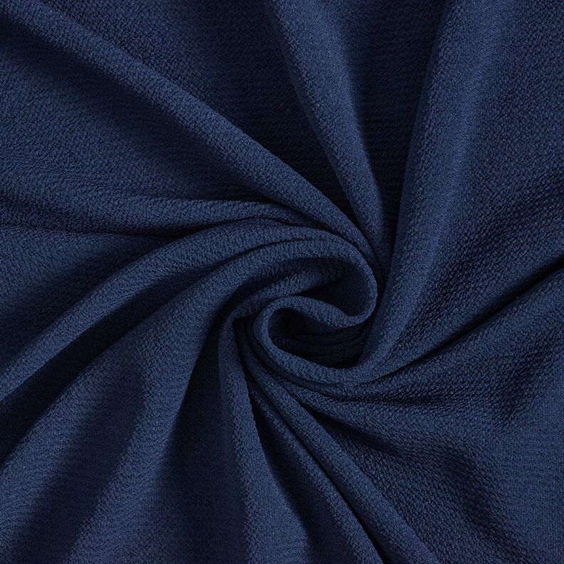 georgette tinta unita – blu marino,  image number 1