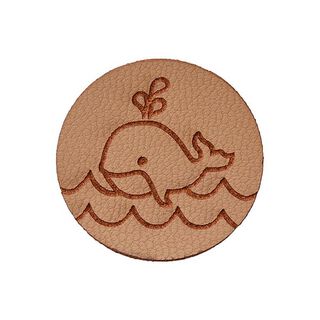 applicazione balena [ 23 mm ] – beige, 