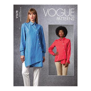 top, Vogue 1678 | 32-40, 