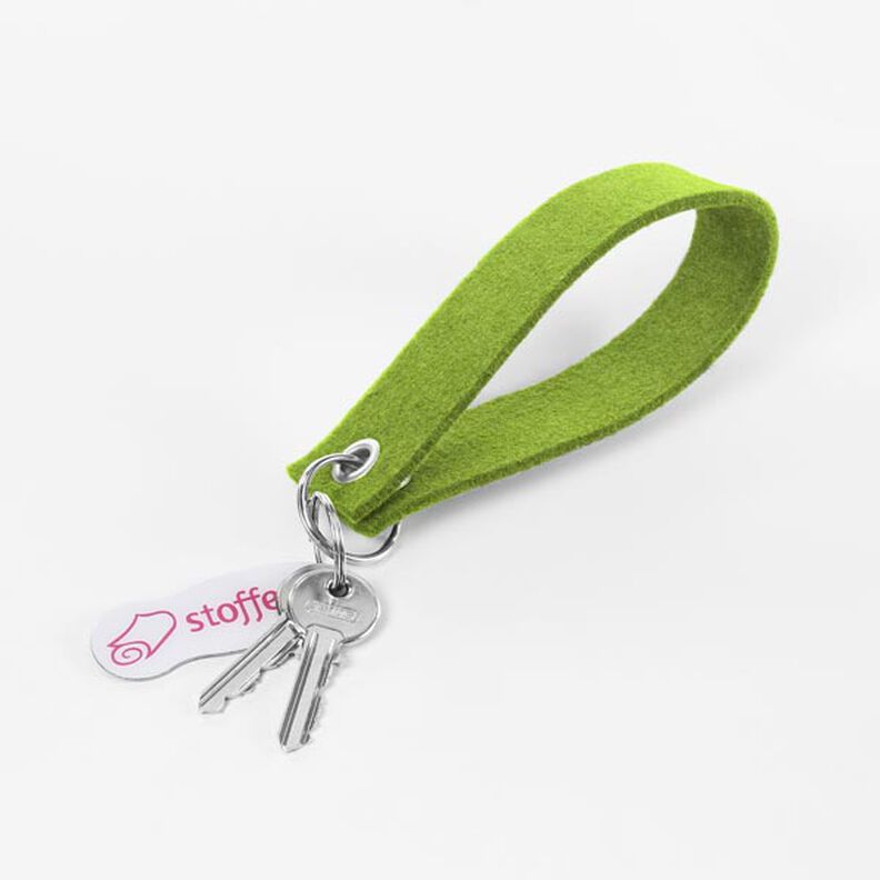 Feltro 45 cm / 4 mm di spessore – verde mela, image number 3