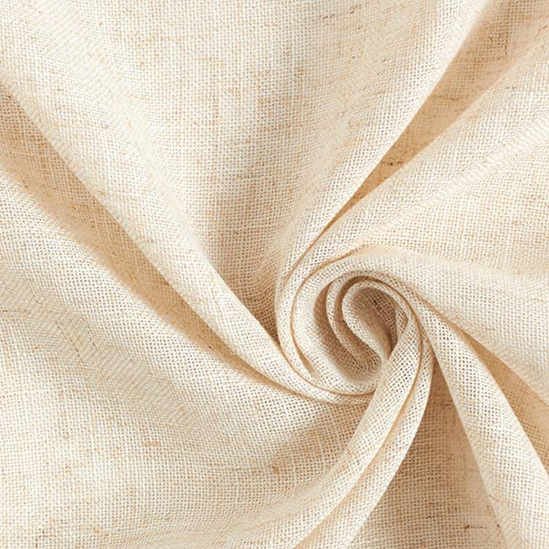 tessuto per tende effetto iuta 280 cm – naturale,  image number 1