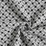 Tessuto per cappotto a quadretti – bianco/nero,  thumbnail number 4