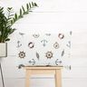tessuto arredo panama Stile navy – bianco,  thumbnail number 7