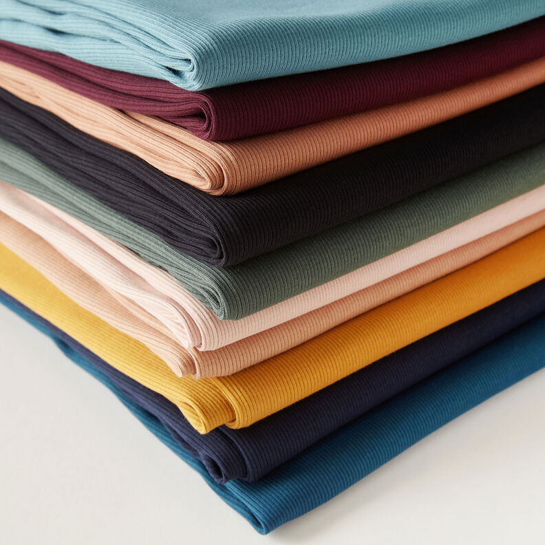 Coste fini jersey di cotone – rosé,  image number 4