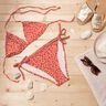 Tessuto per costumi da bagno con stampa leopardata – arancio pesca/rosa fucsia acceso,  thumbnail number 6