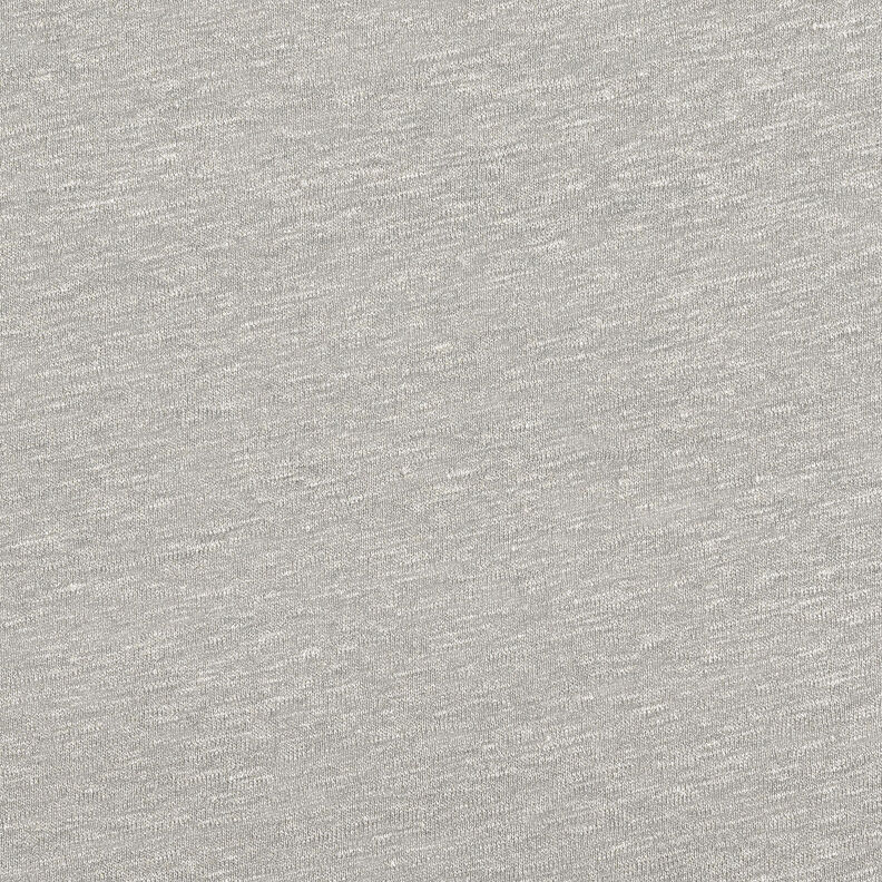 Jersey di lino melange lucido – grigio elefante/argento,  image number 1