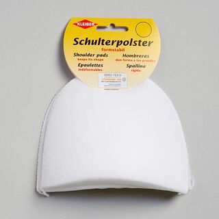 spalline imbottite senza gancetto [2 pezzi | 10,5 x 13 x 5 cm] - bianco | KLEIBER, 
