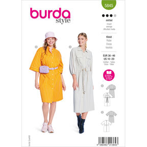 Vestito | Burda 5845 | 36-46, 