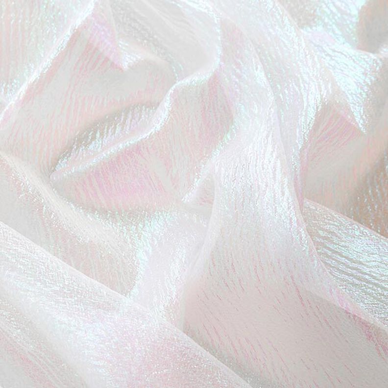 Organza Glitzer – bianco,  image number 2