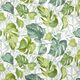 tessuto arredo tessuto canvas grandi foglie di monstera – bianco/verde erba,  thumbnail number 1